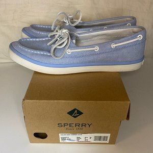 Sperry Blue Top-Sider Memory Foam Slip On Shoes